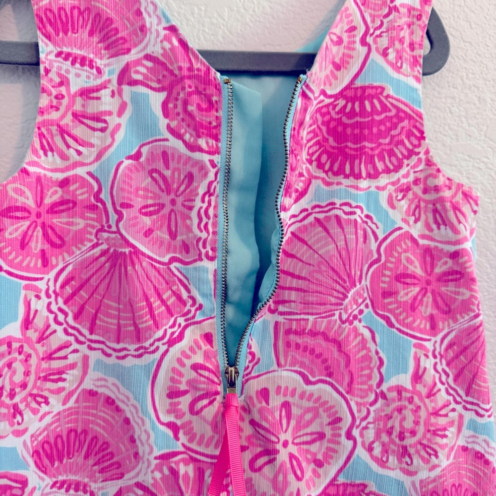 Tommy Bahama Seashell Shift Dress. Size 5/6 - Picture 6 of 6